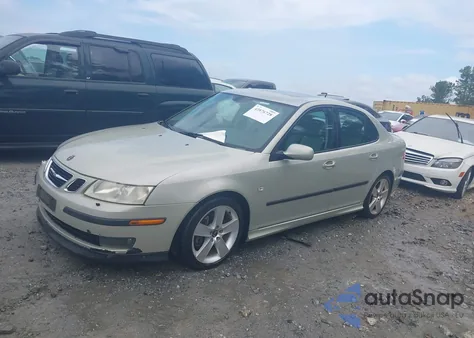 2007 Saab 9-3 Aero из США, поврежденный, VIN YS3FH41U071010200